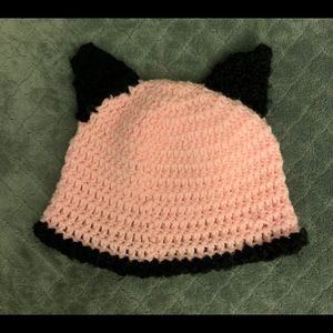 Beanie with cat ears